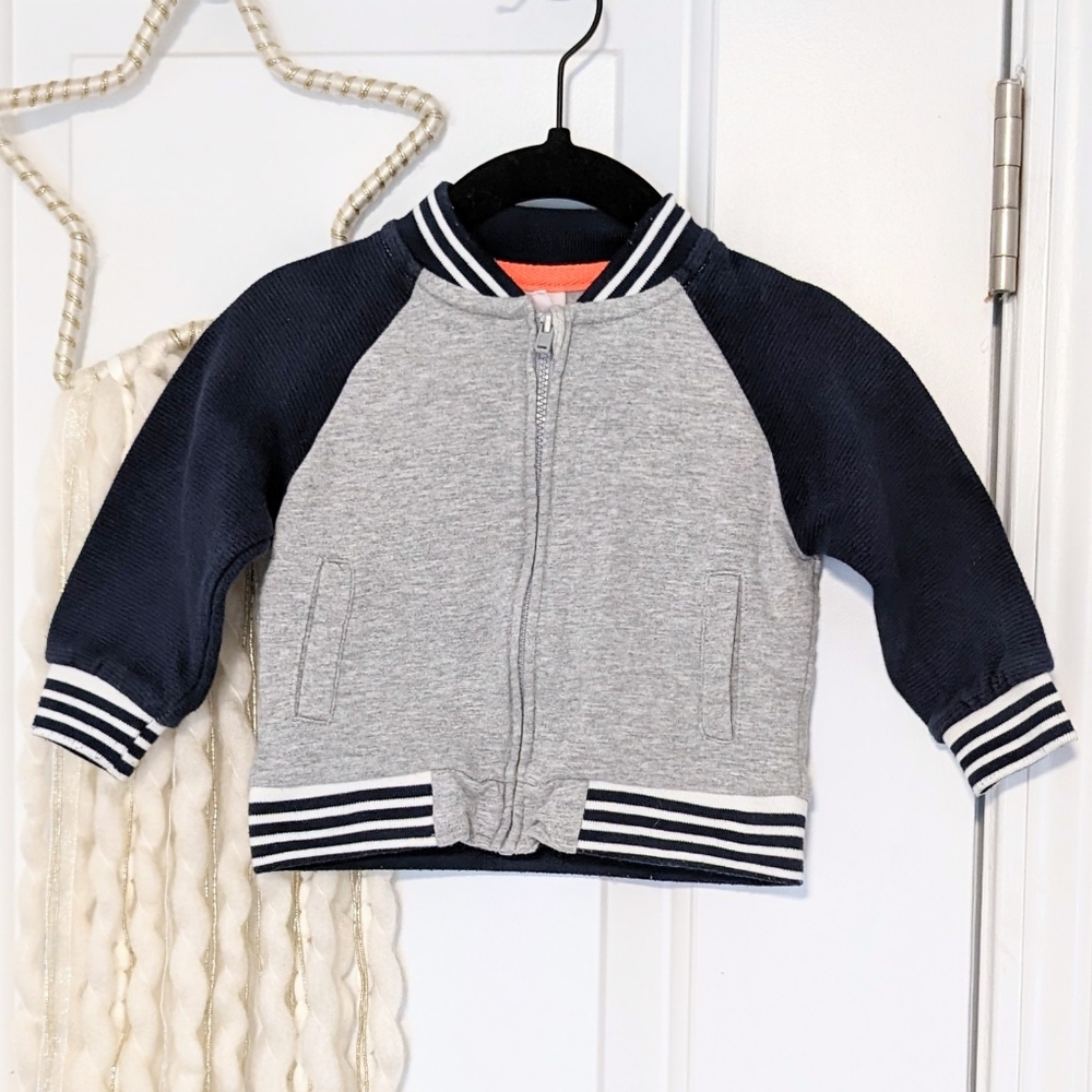 Hema Baby Zippered Track Jacket, 9-12m